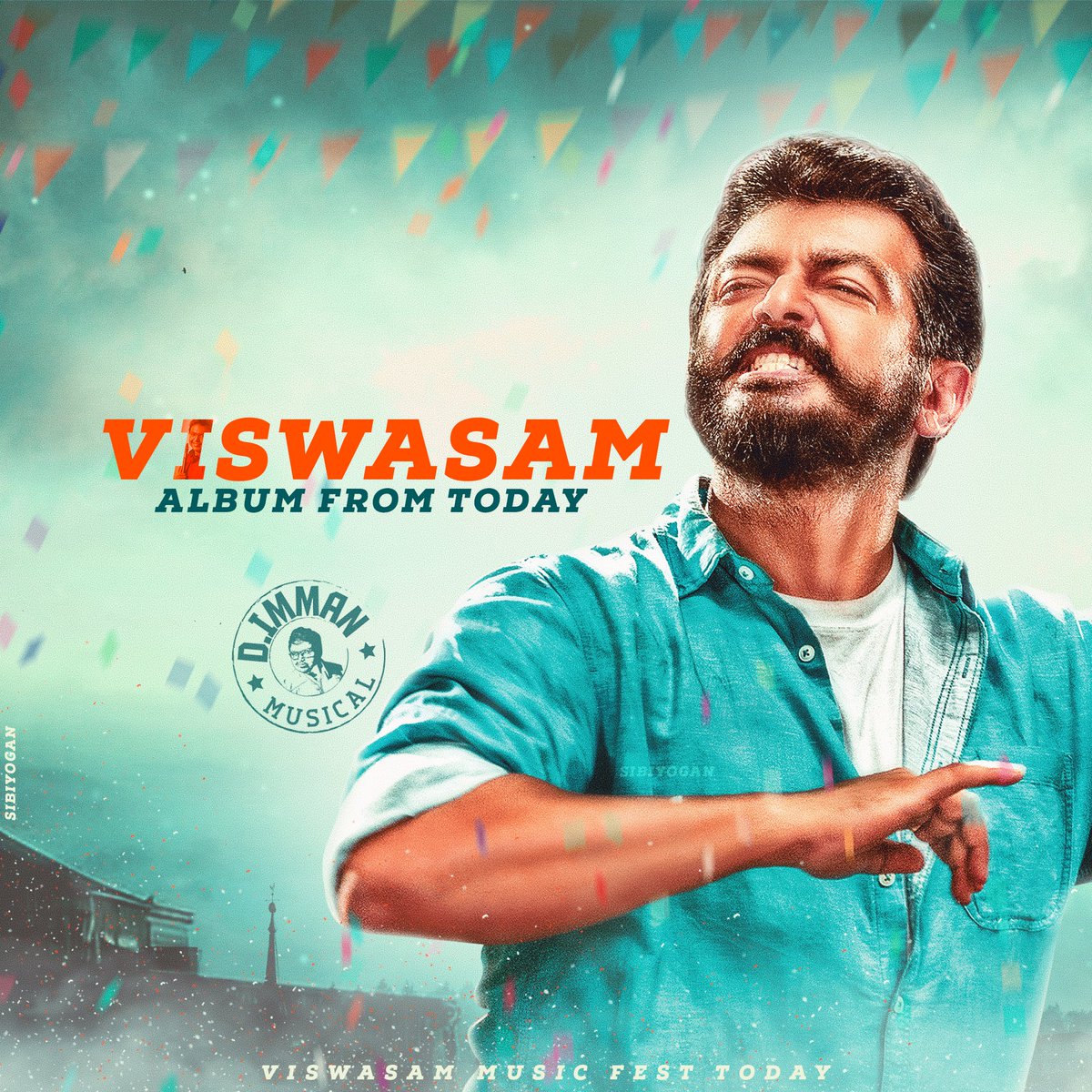 Spiderjafar's tweet image. #ViswasamCommonDP
#ViswasamAlbumFromToday
#ViswasamMusicFestToday