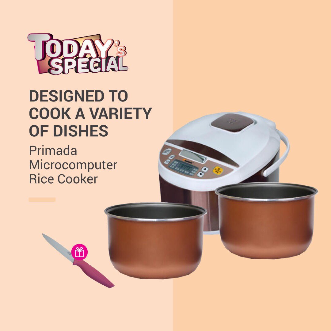Primada smart rice cooker manual new arrivals