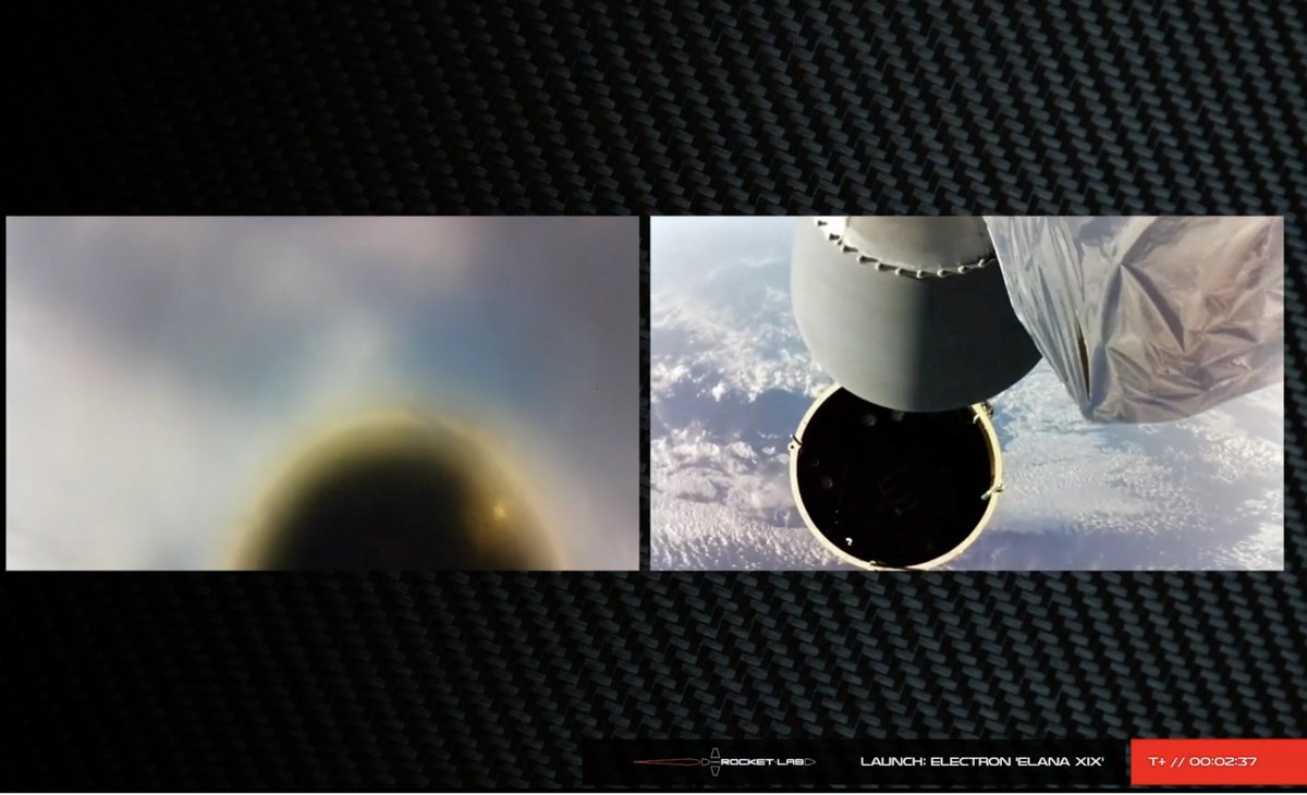 kiwispace's tweet image. #ELaNa19 Successful first stage separation @RocketLab #ThisOnesForPickering