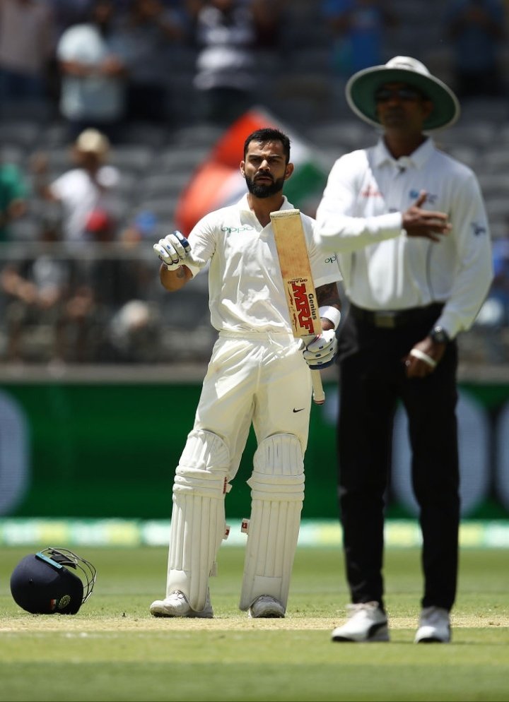 VirushkaaUpdate's tweet image. TON MACHINE ❤
What a wonderful Hundred From KING @imVkohli 6th Test Century in Australia 🔥 #AUSvIND #KingKohli #TonMachine