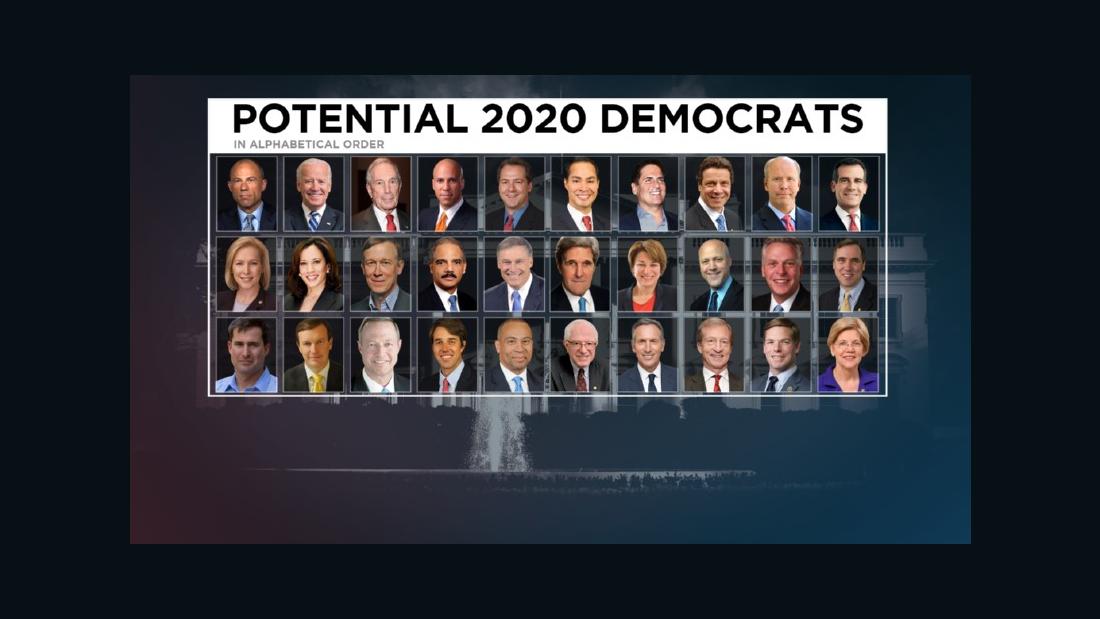 Former Vice President Joe Biden leads the pack among likely Iowa Democratic caucusgoers in a new CNN/Des Moines Register/Mediacom poll
1. Former Vice President Joe Biden
2. Vermont Sen. Bernie Sanders
3. Texas Congressman Beto O'Rourke
https://cnn.it/2Chw7pr