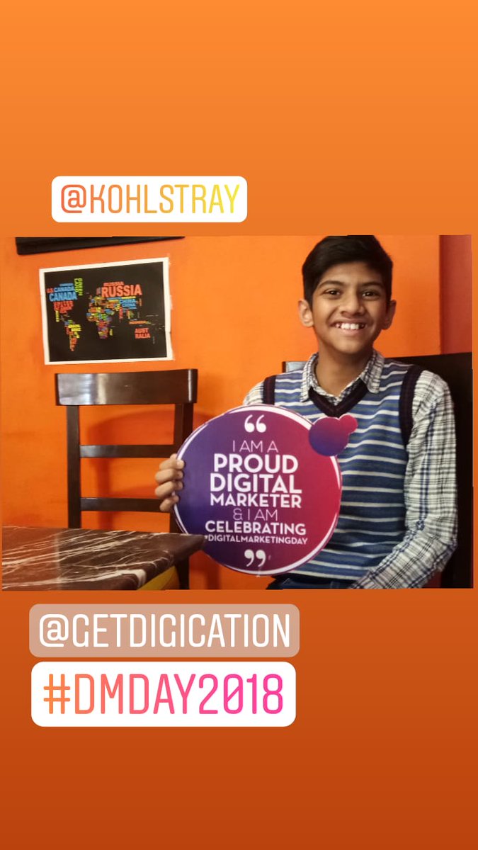 Kunal63978827's tweet photo. Junior Digital Marketer
#DMDAY2018 #DigitalMarketingDay
#Digication #DigitalMarketingMeetup @getdigication https://t.co/NhE0qjKVgO