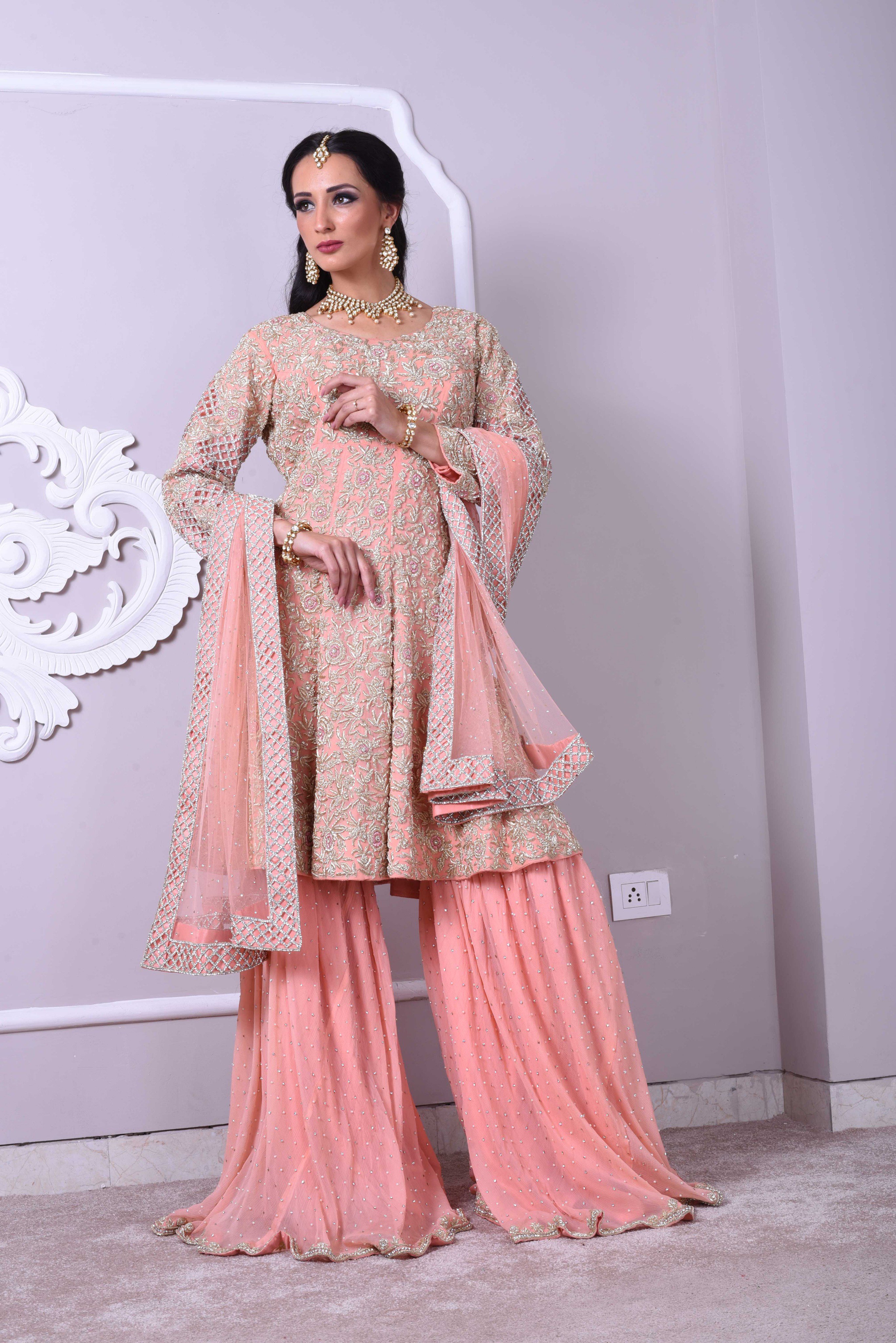ANHAD by Shabana on X Latest Sharara Gharara Designs 2018 Causal Sharara Gharara Designs Latest Fashion Of Sharara. sarara garara designerwear fashion sale wedding bridal style Whatsapp link https t.c...