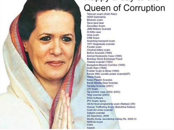 rose_k01's tweet image. QUEEN OF CORRUPTION  #GoBackSonia