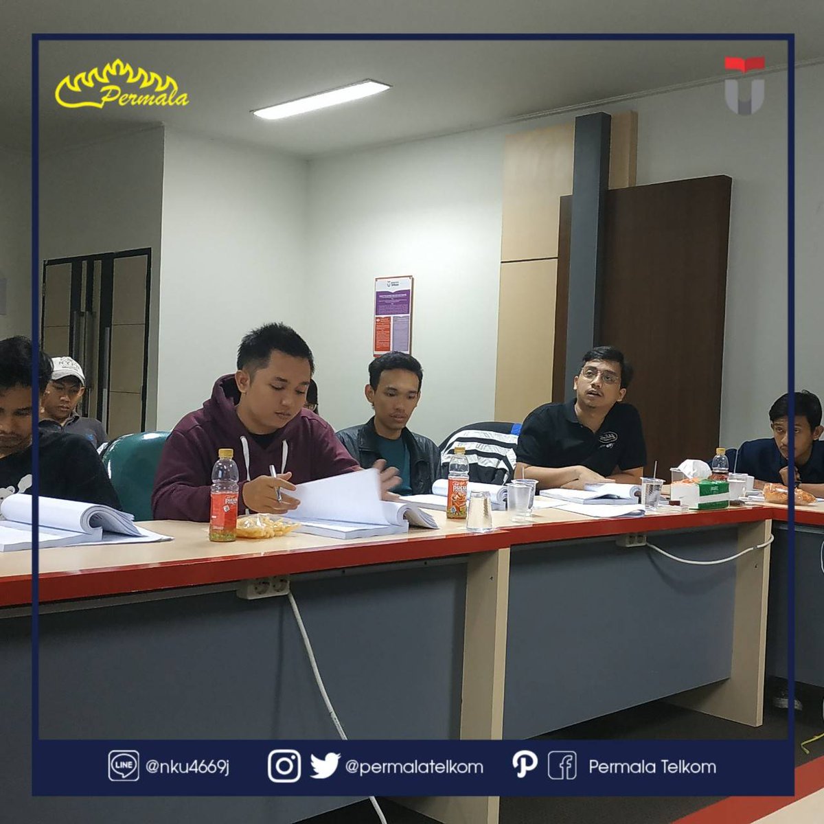 PermalaTelkom's tweet photo. Nah ini dia cuplikannya! Tak terasa yaa kepengurusan 2017/2018 ini sudah selesai. Eits, tapi, tugas mimin sih masih lanjut dong untuk menemani Yay Atu di media sosial Permala :))) https://t.co/tCybZw6Ir8