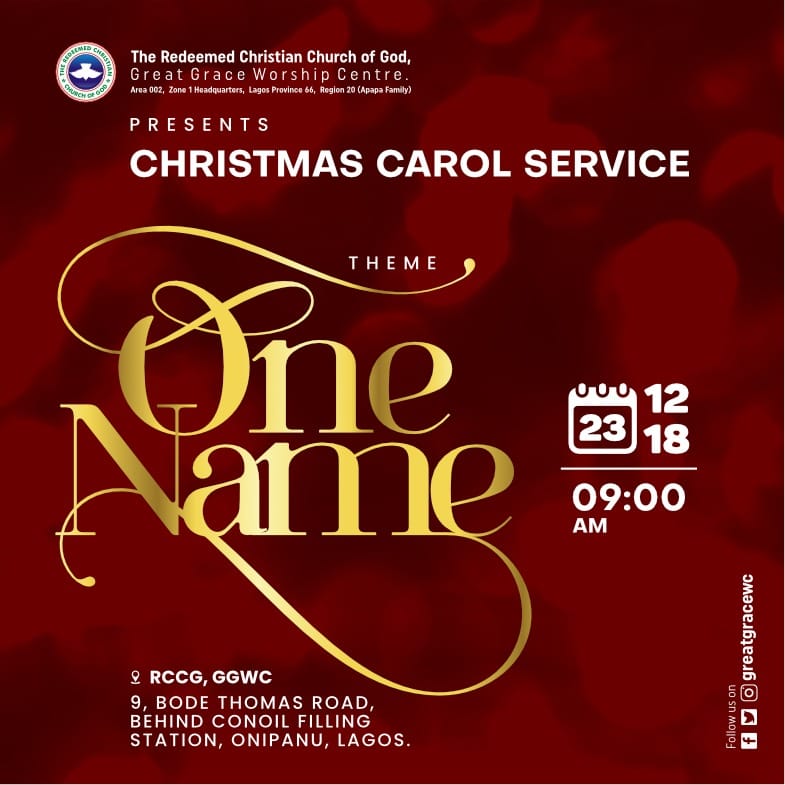 RCCG Great Grace Worship Center tweet media