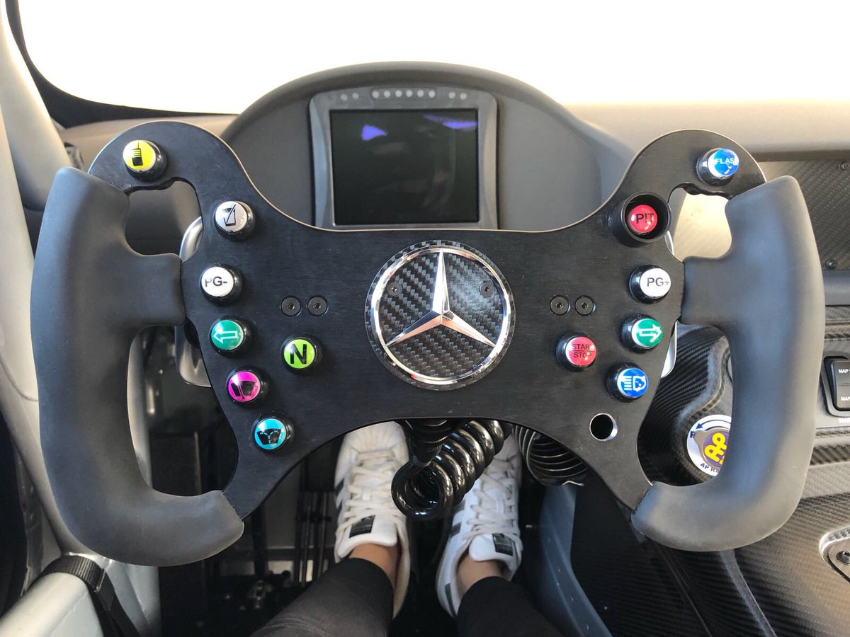 ProtechnikaM's tweet photo. Just your casual Sunday sitting in a @MercedesAMG  GT4 admiring the view ☺️🏁 #motorsport #mercedes #mercedesamg #sandownmercedes #amgtour #brookspeed #protechnika #boltonuni #ncmeracing #fiawomeninmotorsport #gt #gt4 #endurance #racing https://t.co/VE0amSalSA