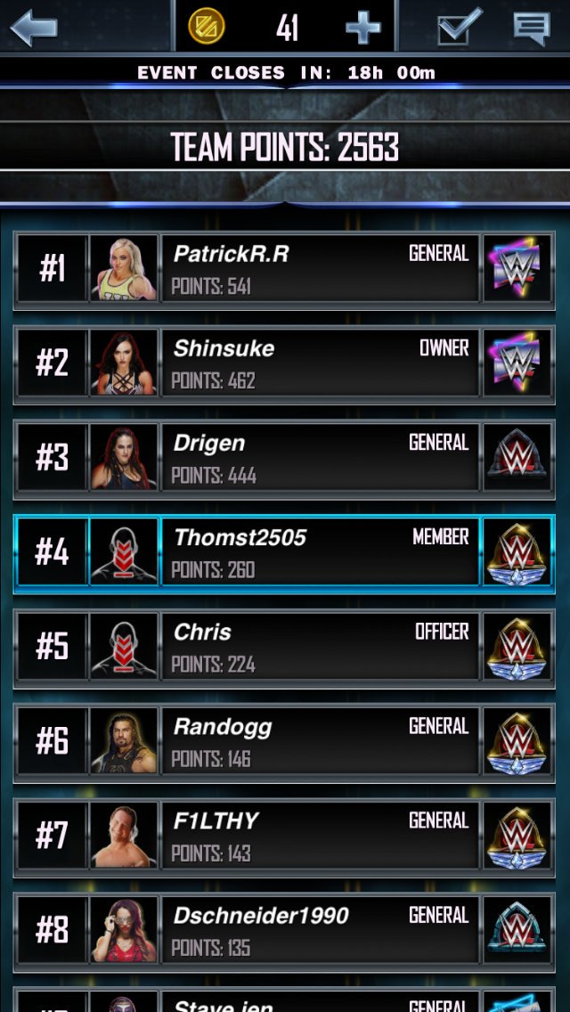 Balor_Club25's tweet photo. Looking to join an active gothic ++ or neon team, proof below #WWESuperCard https://t.co/H6HiNpRBqm