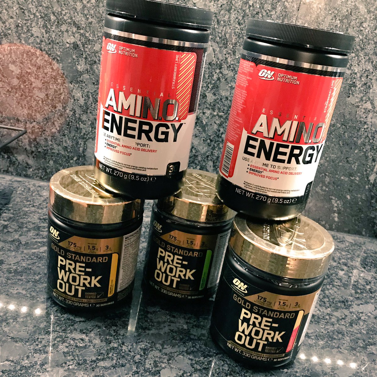 Xmas has come early! Thanks <a href="/UKTeam_Optimum/">Optimum Nutrition</a> 🎁 #TeamON