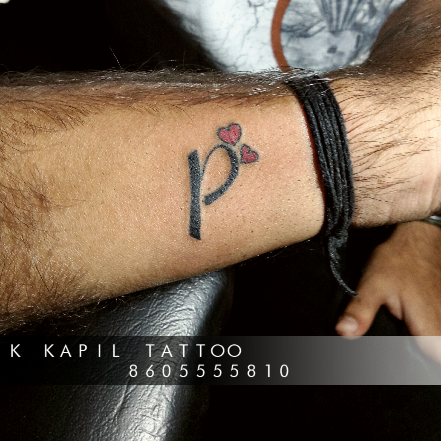 Name P Letter Tattoo Alphabet Body Temporary Tattoo Waterproof For Gir   Temporarytattoowala