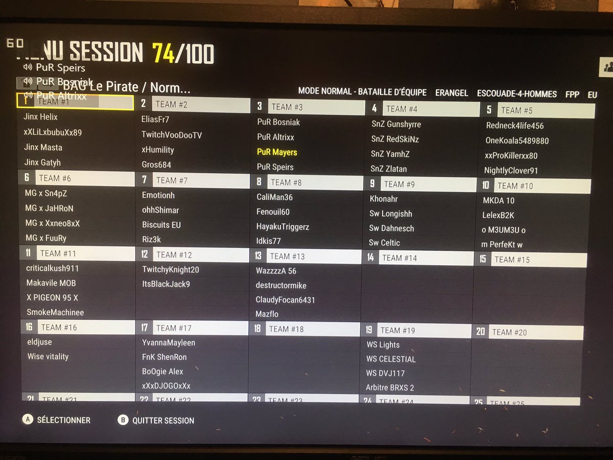 AnikiTeam's tweet image. 1 er jour du tournoi @BRXSeries pubg c’est la reprise pour nous après des mois de Blackout @Bosniak34  @Altrixx34  @MykeMayers