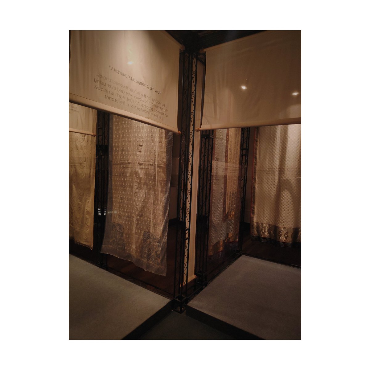 speakeasy_in's tweet photo. Interlace – a show of many intricacies that make #jamdani a limitless canvas.

By #GaurangShah at #BikanerHouse https://t.co/I1fwQExl89