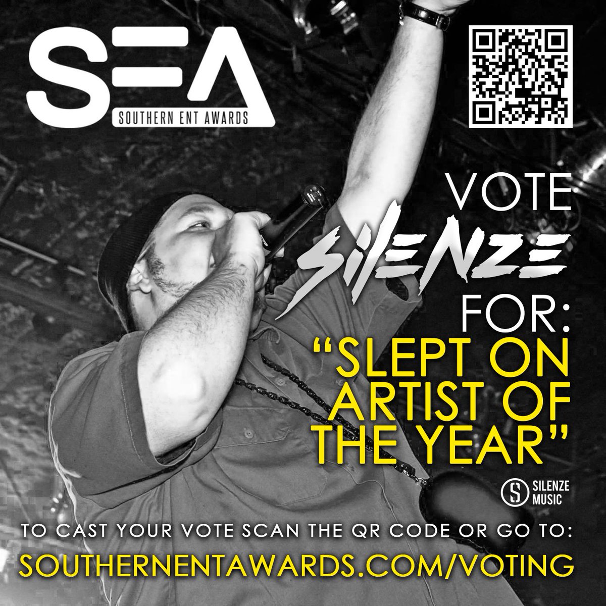 SILENZE's tweet photo. Please go vote for @silenze as "Slept on Artist of the Year" @sea_awards #seaawards #hiphop #rap #indyhiphop #indyrap #indianapolis #indiana #mostsleptonartist https://t.co/1tam7t4A63 https://t.co/yOrPoccmxM