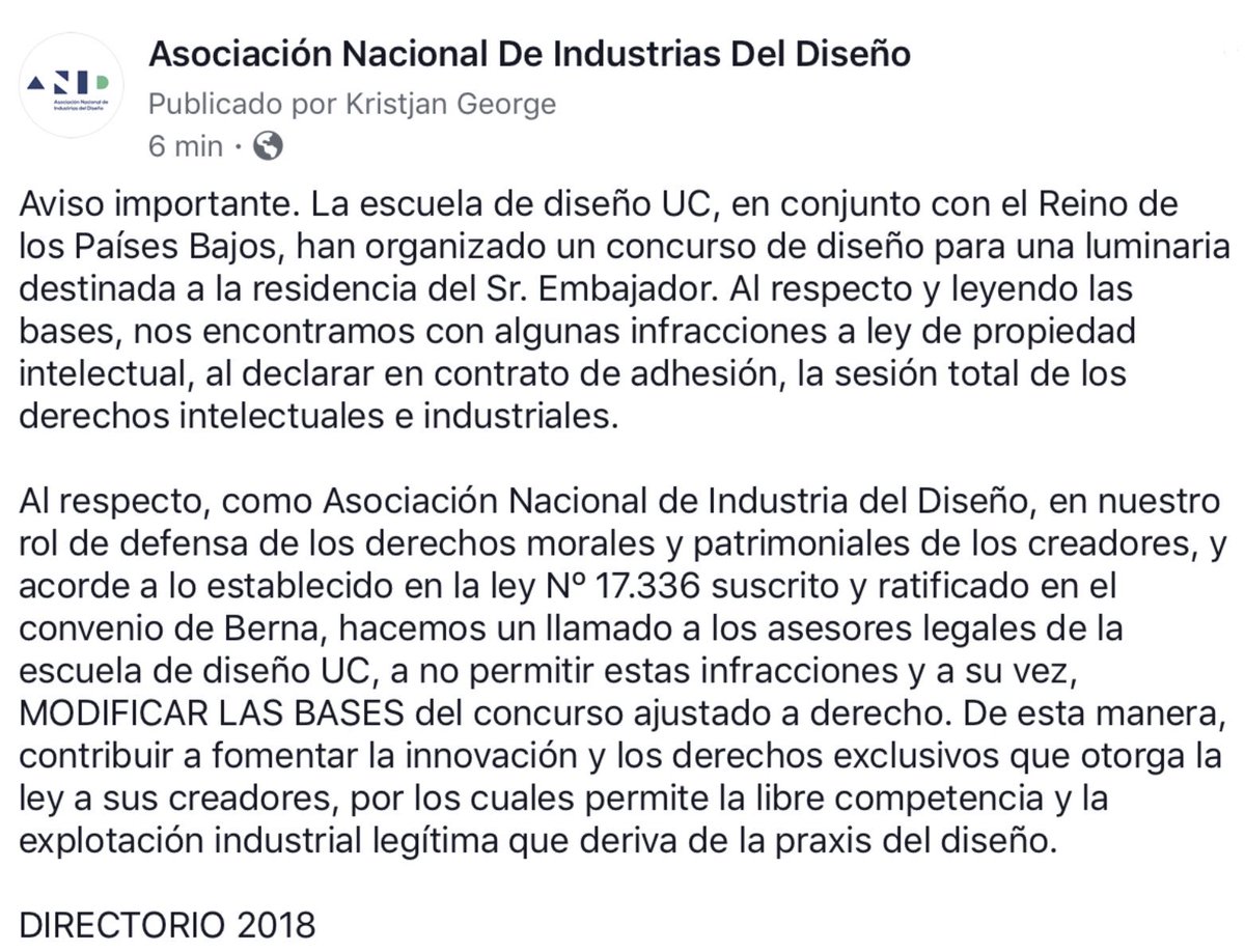Asociacion Nacional de Industrias del Diseño tweet media