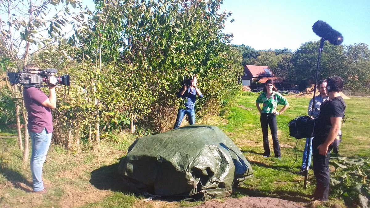Wil je weten wat Elisa en ik hier verstopt hebben voor Bart? Zeker kijken naar de laatste aflevering van #teamscheire maandag of dinsdag.