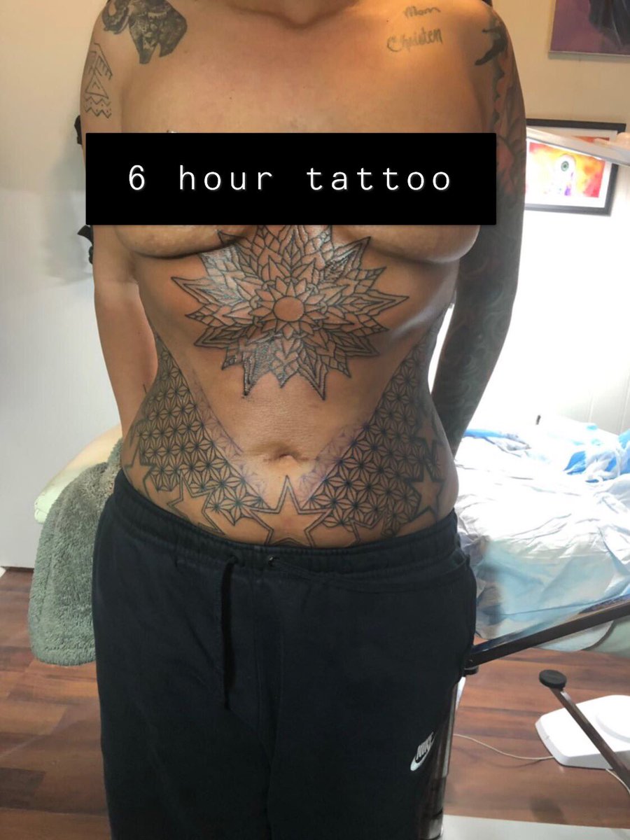 KholK1's tweet photo. That was fun #twingypsytattooamarillo #kendraseawrite #tattoo https://t.co/mnOIqacusp