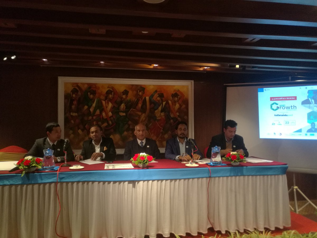 nepaltourismb's tweet photo. Nepal Tourism Board proudly promotes Next Growth Conclave taking place on December 22 which is the largest entrepreneurship conference of #Nepal #visitnepal2020 #ghumphir https://t.co/ytCiYO15R2
