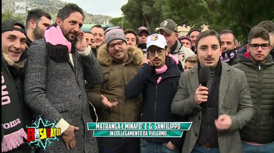 Gualtilippo's tweet photo. #BcomeSabato | #PalermovsLivorno 1-1 con Matranga e Minafò. Siamo stati splendidamente provinciali. Evviva Rai 2! https://t.co/HteTPP1gbg