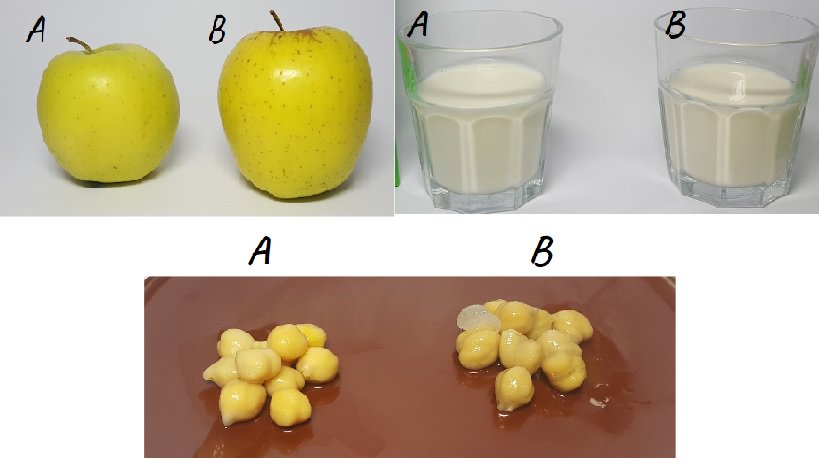 knowabouteco's tweet photo. ¡Hola! Os dejamos las imágenes que realizamos durante la cata de productos ecológicos VS productos no ecológicos.
¿Sois capaces de adivinar cuál es el alimento bio y cuál no? 🤔😏
Mañana subiremos las respuestas 😆 https://t.co/5hSRJ8ZpEi