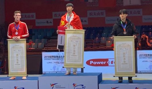 GBTaekwondo's tweet photo. Podium places for GB's fantastic four 🔥🇬🇧

🏅@BiancaW_tkd 
🏅@LaurenW_TKD 
🥈@jadejonestkd 
🥈Bradly Sinden

#GrandSlam #Taekwondo https://t.co/S5zdbZp4nz