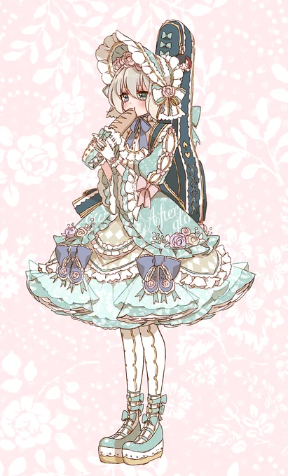 >ロリータなモカちゃんをお願いします...! https://t.co/3t656P6NA0 #odaibako_CRUNCHY_MMLONI 