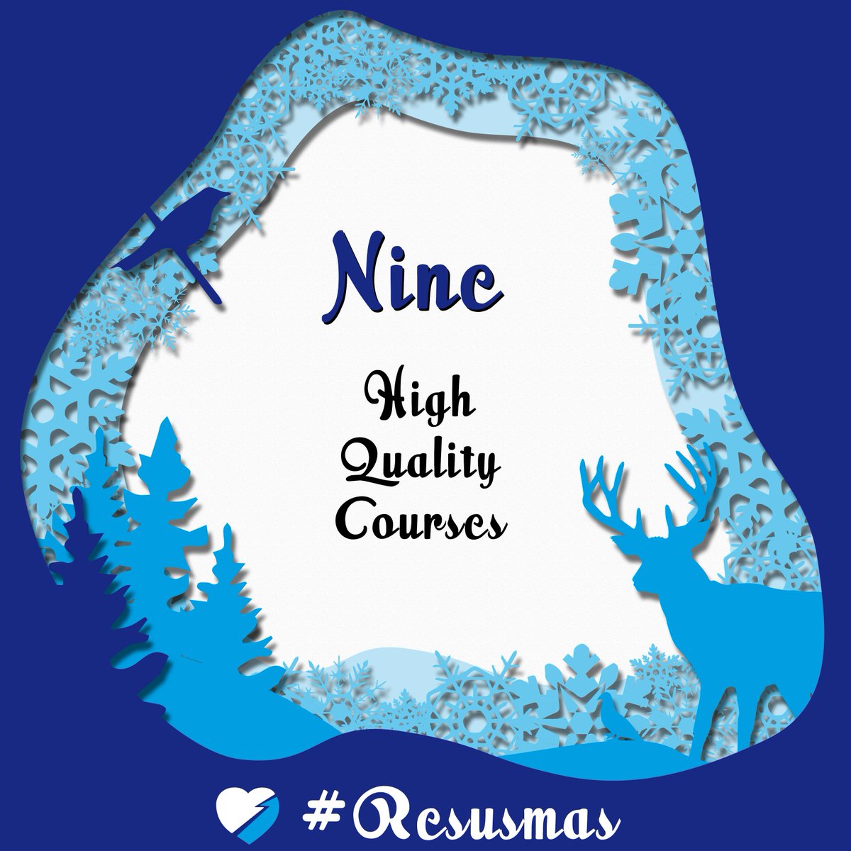 ResusCouncilUK's tweet photo. On the ninth day of Christmas the RC (UK) gave to me…NINE high quality, evidence-based, resuscitation training courses  - which ones have you taken? https://t.co/z2MgrO3IPv #Resusmas https://t.co/ZOEt8He3Ly