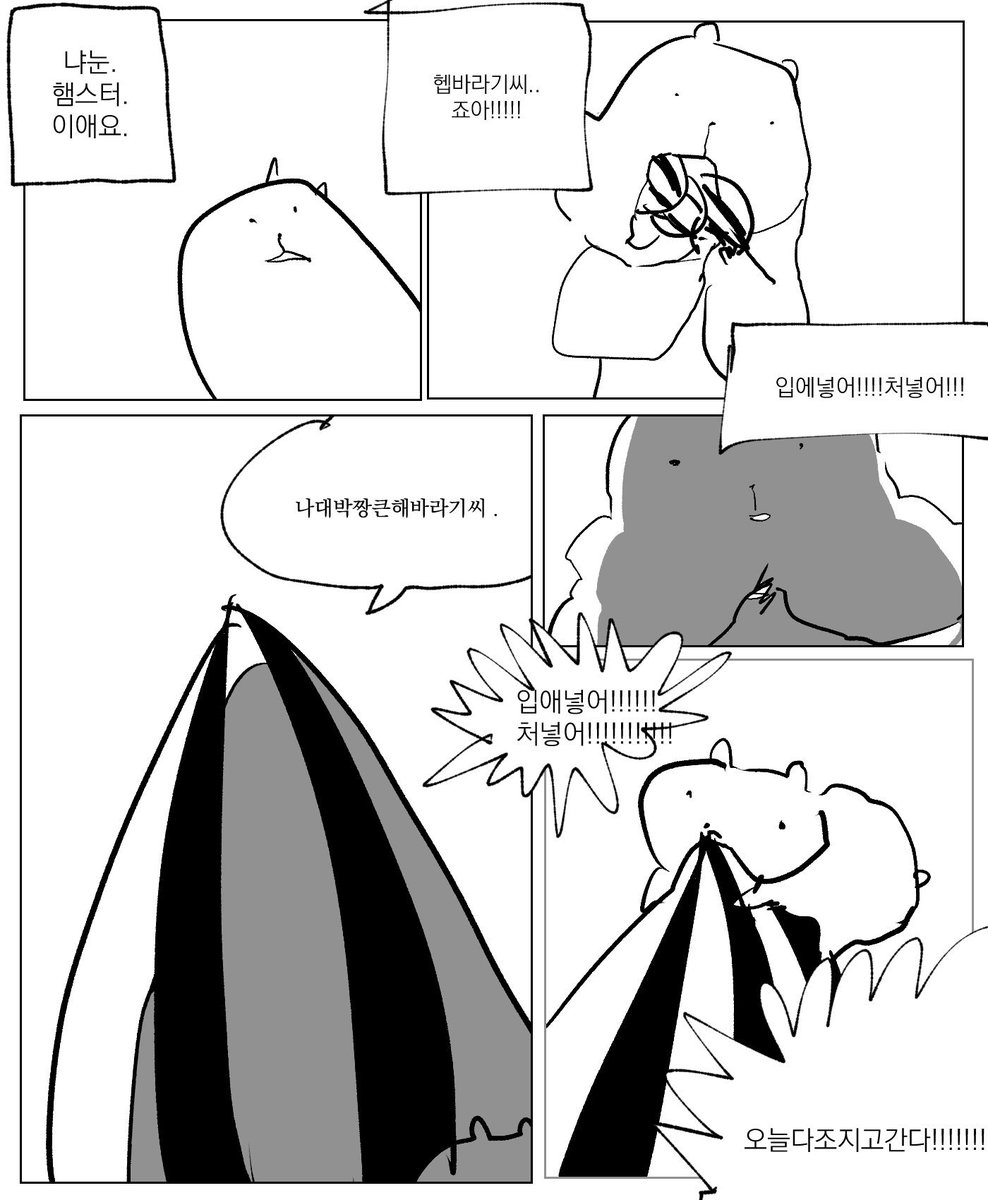grangmanha's tweet photo. 헵바라기씨가 죠은 햄스터 https://t.co/OwJgzPX3zD