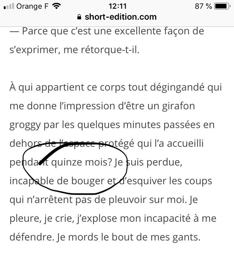 LittleGroot_Mom's tweet photo. @KristelAnnie Très belle plume ! 👍👍
Juste une question : n'y aurait-il pas une incohérence à l'endroit que j'ai marqué ? 15 ans, non ? https://t.co/nql31TxNNJ
