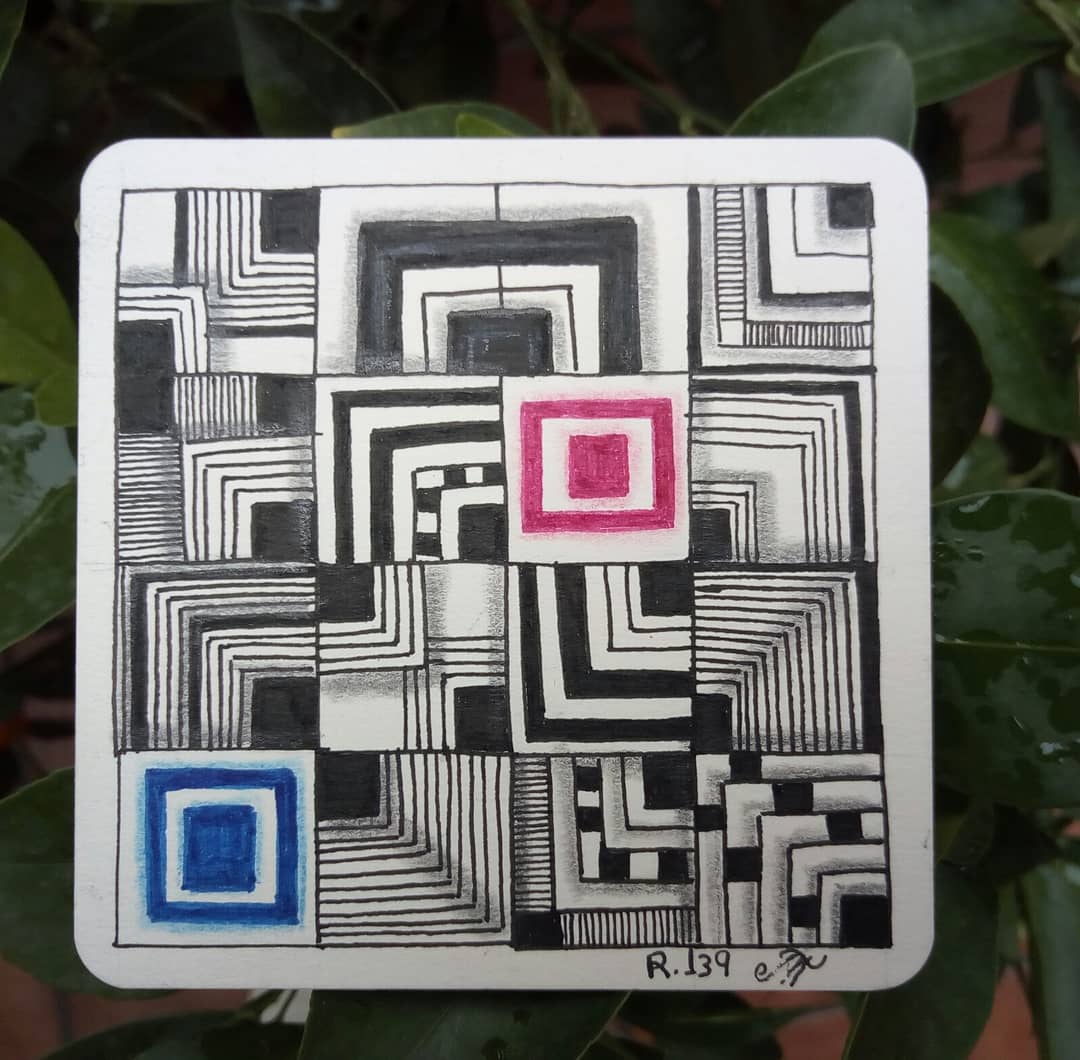 mercedesTREP's tweet photo. #Retomindandtangle 139. I really LOVE. #zentangle! 😍😍😍😍
#mindfulness #mindandtangle #aliciers #yogaparalamente #yogaparaelcerebro #porqueyolovalgo #estatealoqueestas #atencionplena #loquetecuentascuenta
#necesitoavanzar #necesitofuerzas #dejarir
@mind_and_tangle_czt https://t.co/mJJM3jwvNy
