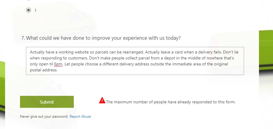 chrisdugarry's tweet photo. Just when you thought @YodelOnline couldn't get any shitter, they won't even let you post feedback https://t.co/rCZqsxP4HV