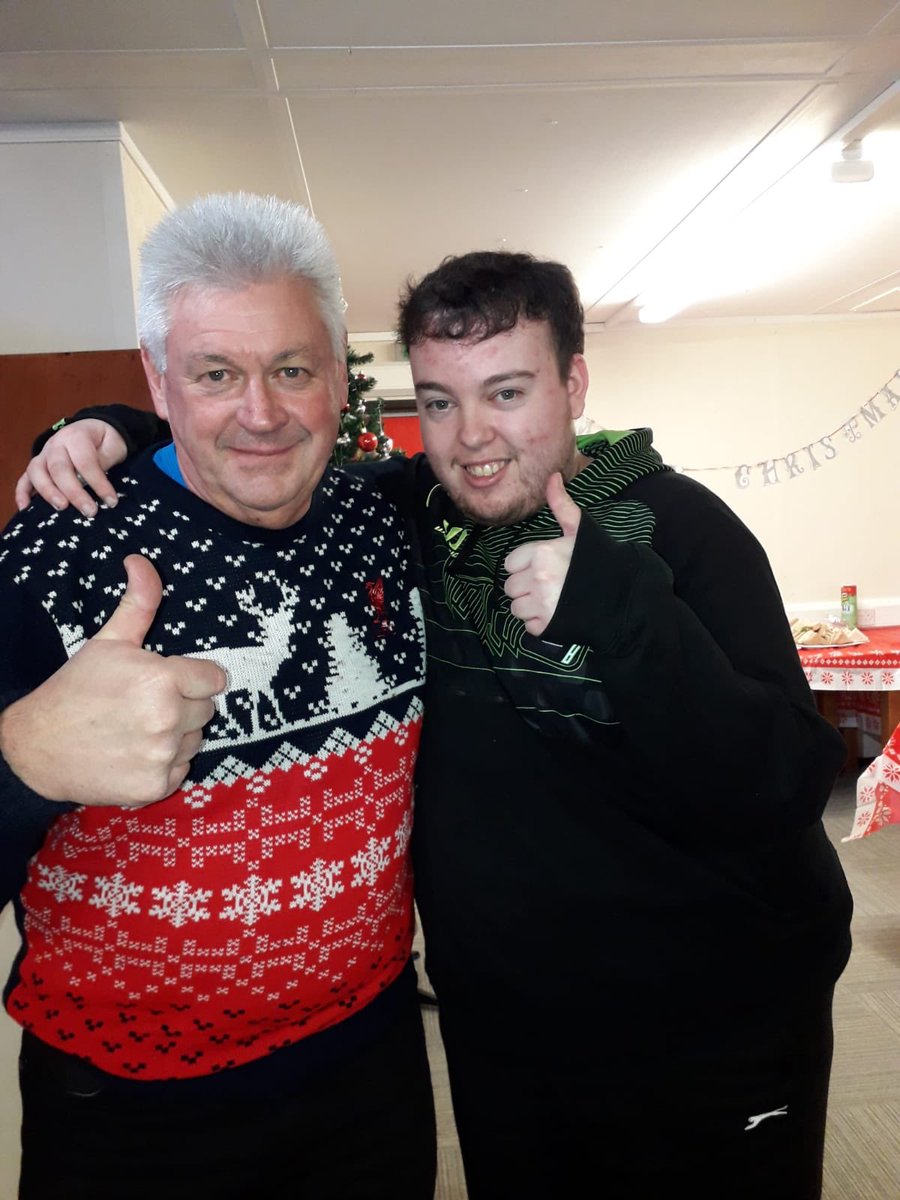 kellydaviesva's tweet photo. Well we can safely say our Saturday morning #WalkFootball group had a great time at their 1st XmasParty @ConwyBoroughFC on Friday night @colindavies57 @davidwansbrough you’ve made friends for life I think 💚 @FAI_MTAC https://t.co/TEBAnYFkM2