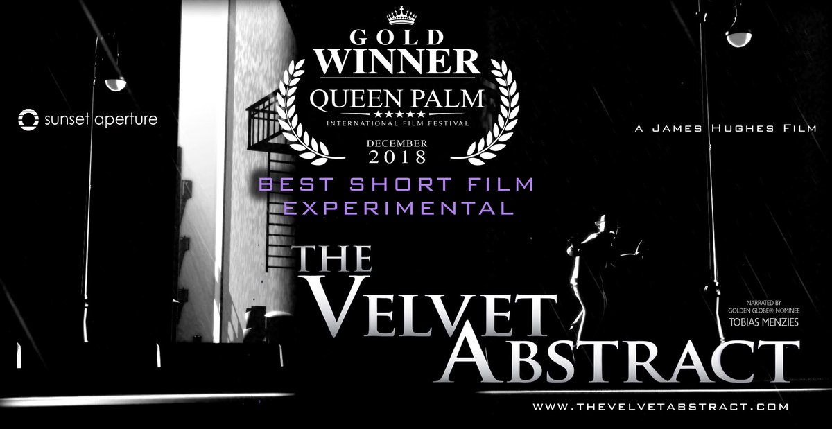 VelvetAbstract's tweet photo. The @VelvetAbstract has won #BestExperimentalShortFilm at the @queenpalmfest in Palm Springs. https://t.co/es5i9kSkPx #thevelvetabstract https://t.co/WjBpdzlq1w