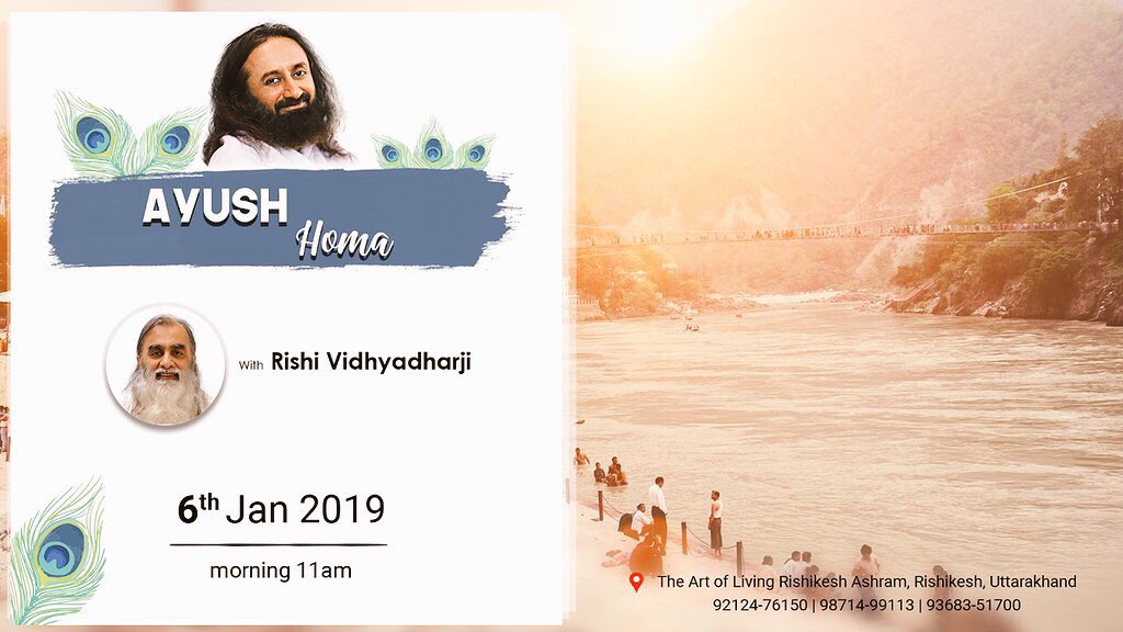 Rishividhyadhar's tweet photo. #Programs along with #Part2Programs #ArtOfSilence for the month of #January at #TheArtOfLivingRishikeshAshram, #Rishikesh, #Uttarakhand :
β’ 4 Days 3rd-6th Jan 2019, reporting 2nd Jan.
β’ 6 Days 3rd-8th Jan 2019, reporting 2nd Jan.
Contact : +91 9212476150 / 9871499113. https://t.co/mTF6eDVxbB