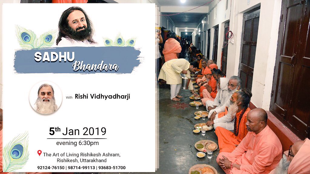 Rishividhyadhar's tweet photo. #Programs along with #Part2Programs #ArtOfSilence for the month of #January at #TheArtOfLivingRishikeshAshram, #Rishikesh, #Uttarakhand :
β’ 4 Days 3rd-6th Jan 2019, reporting 2nd Jan.
β’ 6 Days 3rd-8th Jan 2019, reporting 2nd Jan.
Contact : +91 9212476150 / 9871499113. https://t.co/mTF6eDVxbB