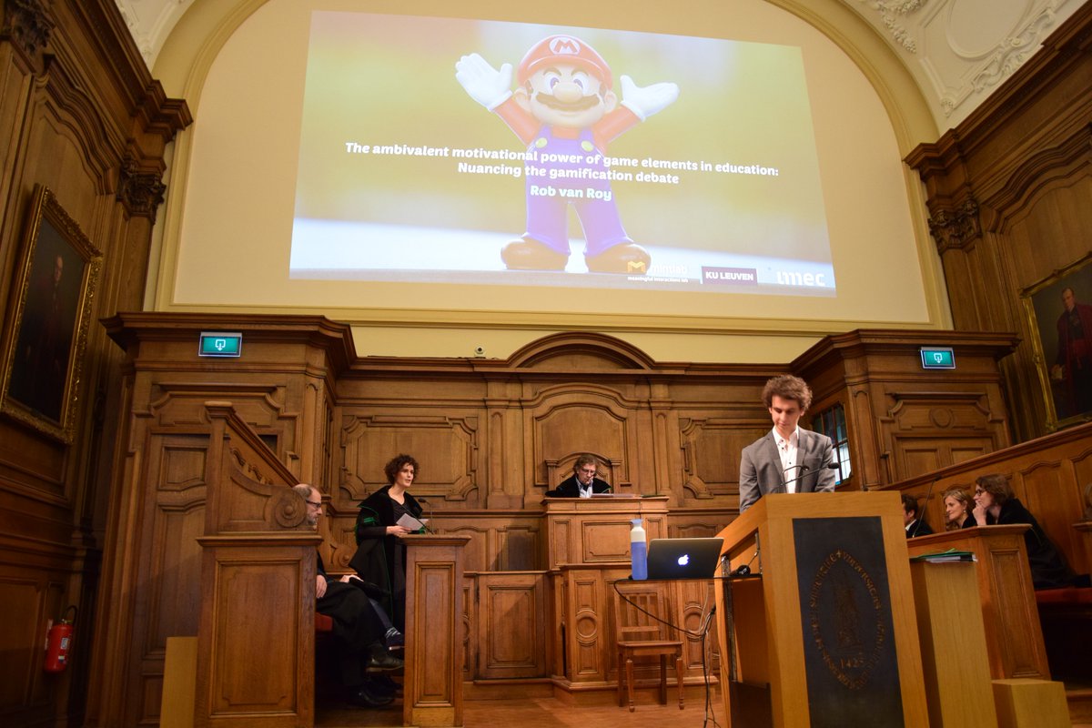 RobvanRoy's tweet photo. So this happened last Friday... 
Thanks to all my awesome friends, colleagues &amp; relatives for helping me to achieve this! You rock! 🥰 #PhD #phdlife
Interested in reading my PhD on gamification? 👉 https://t.co/yp6nqJz248 https://t.co/Om5q21ZRTS