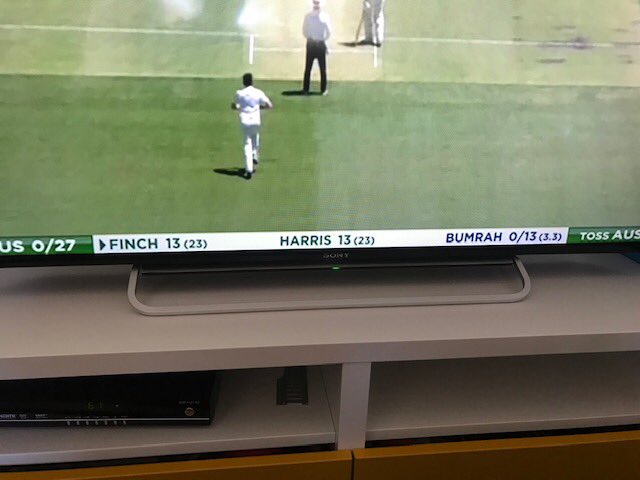 First day of Perth test. For those into numbers
