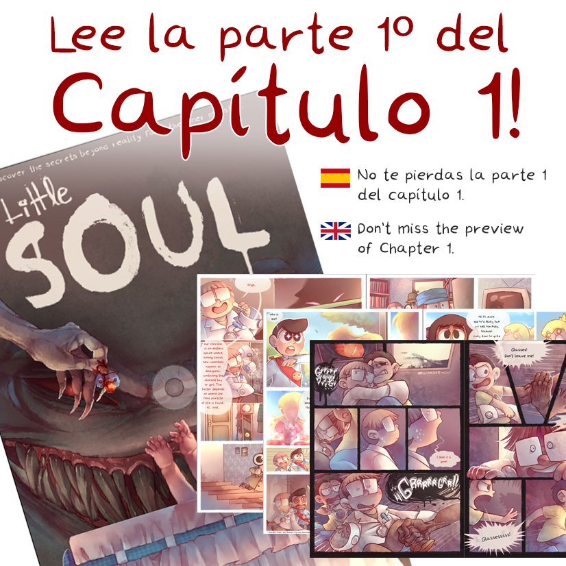 👻🇪🇸Ya está aquí la primera parte de <a href="/LittleSOULcomic/">Little SOUL</a>. Sigue el link!
bit.ly/2S2pfS3
¿Que os parece? No olvidéis si os ha gustado apoyar el proyecto en patreon.com/Little_Soul
💀🇬🇧In other tweet you can find the English version.

#comicbook #comic #graphicnovel #cartoon