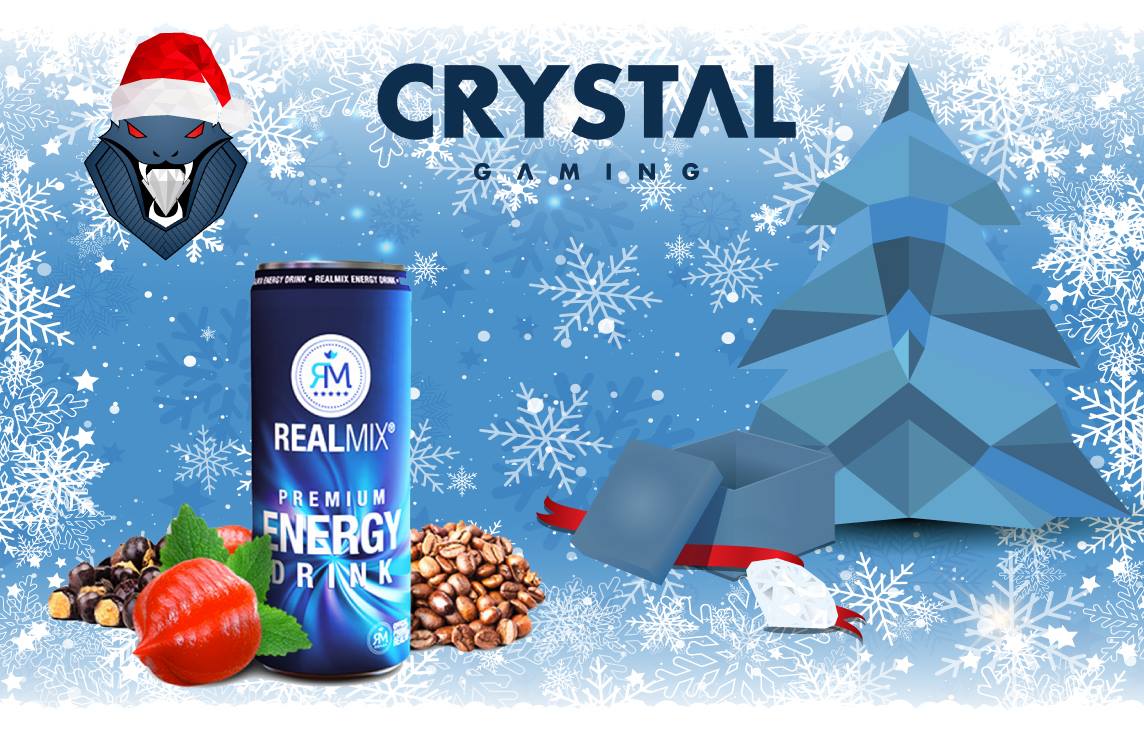 crystalgaming8's tweet photo. Calendrier de l’avent 🐍 CrG  : J-17
Besoin d’un regain d’énergie entre 2 parties ?
Gagne maintenant 10 canettes @Realmix_France !

Comment participer ?
👉 Follow
👉 RT

Bonne chance à tous !

🍀 TAS 17/12 à 17h !

#concours #giveaway #Noel #noel2018 #CalendrierCrG https://t.co/kAQU6fe3dN