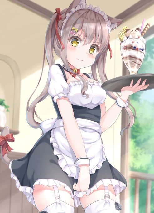 猫耳ツンデレメイドちゃん
#オリジナル
#創作 