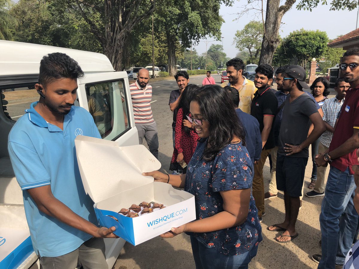 WishQue's tweet photo. Hope you guys enjoyed your time and #WishQue cakes at the #DecemberMeetup! We will announce the #MyWishQue winner next week. You still have time to FB/tweet your wish.
Keep checking https://t.co/AbPG8mbXw7 for gift ideas. #SriLanka #FREEDelivery #LoveTwitter https://t.co/RliTdbxXAQ