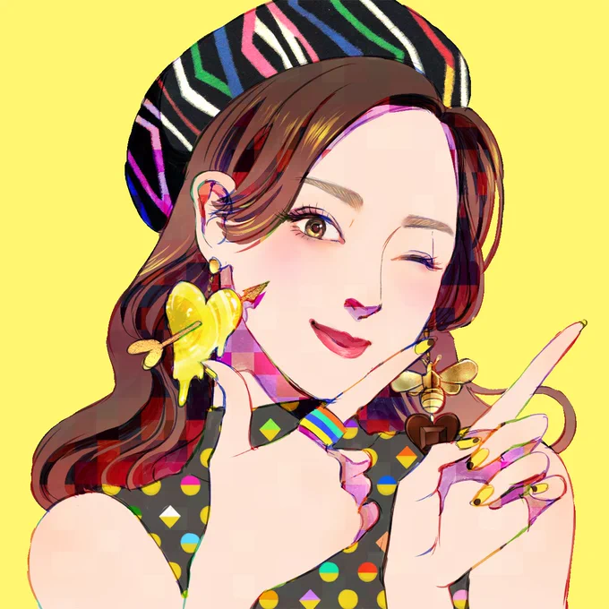 https://t.co/SgU7a9QFzr
辛抱たまらず描いた絵を本アカになげたァァこっちには文字無しverをォォはるなんんん…!!!どんどん綺麗になって格好よくなって色んなものから解き放たれて自分を解放してる感じがしていた、最高にカッコイイ女だ、だからシンミリした絵じゃなくて次々!て感じの絵にした… 