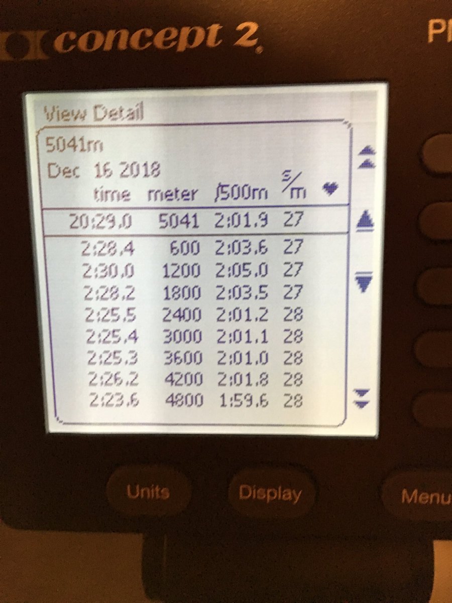 MrJeffreyLKDSB's tweet image. A casual 5041m row this morning to finish the 100km Holiday Challenge #c2challenge from ⁦@concept2⁩! Even have a few days to spare, more km to come.