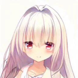 A.I.で二次元キャラ生成! Automatically created by # 機械で簡単にできるのすごいなあ。 