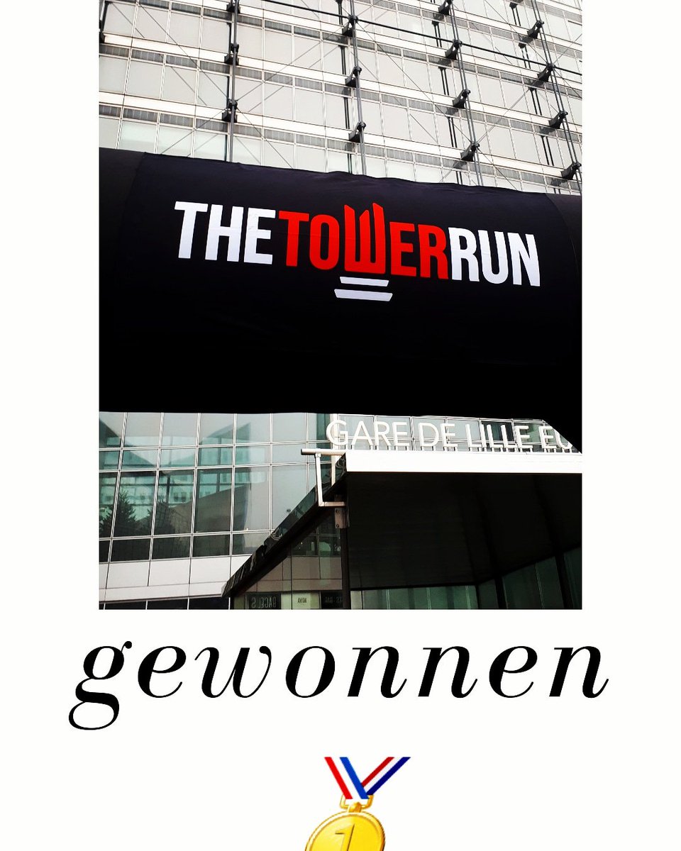 Trappenloop Rijsel gewonnen. 
#aadrink #atriac <a href="/SportingA_/">Sporting A</a> #idealsystems