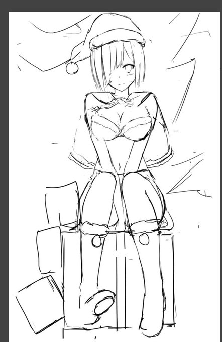 はじめての季節合わせ、、 エロい絵描きたいですが、、それ以前でいろいろ描きたい練習したい。。主に色付けの練習。。 