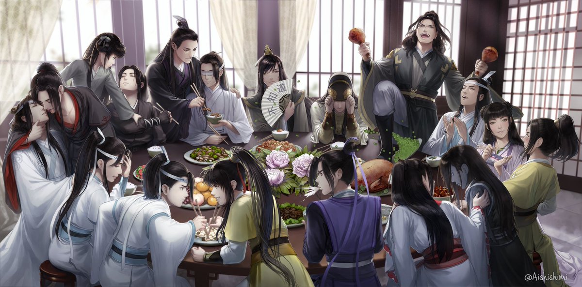 MDZS Dinner 🍗🍗
#魔道祖师 #MoDaoZuShi