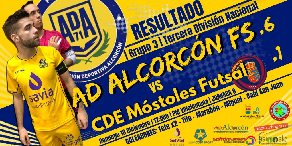 AD Alcorcón FS 2025 / 2026 tweet media
