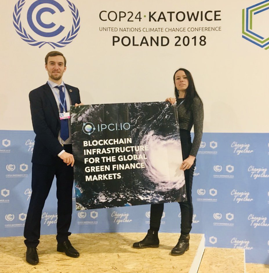 DAO_IPCI's tweet photo. Congratulations to all #COP24 participants and @UNFCCC on adoption the #ParisAgreement guidelines! During event our team made significant efforts to promote #blockchain tools for #ClimateAction together with @josephpallant @EnsRationis @BlockForClimate @AIRA_Robonomics! Bravo! https://t.co/eJM7RSPnAl