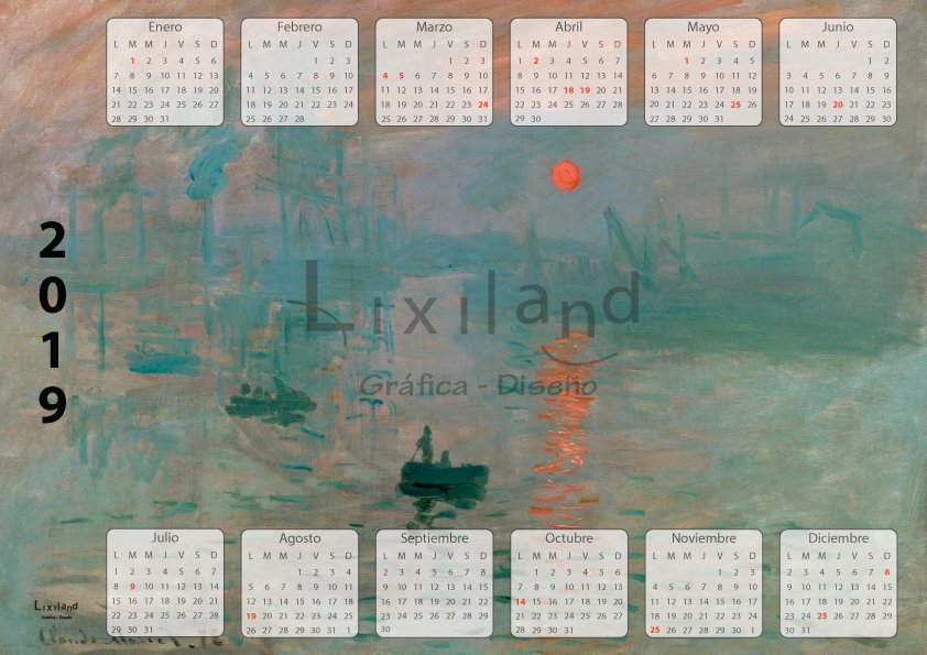 Lixiland's tweet photo. Artenarque Imantado Personalizado 2019.
Ideal para regalar para fin de año.
LIXILAND - Gráfica y DIseño 👉 https://t.co/VQaTfVtCPg 👈
#Almanaque #Pinturas #Cuadro #Monet #Gioconda #Kandinsky #Munch #Regalo #Lixiland #Calendario #DosMil19 #Grafica #Arte #FelizDomingo #BuenDomingo https://t.co/ENqfL9pnop