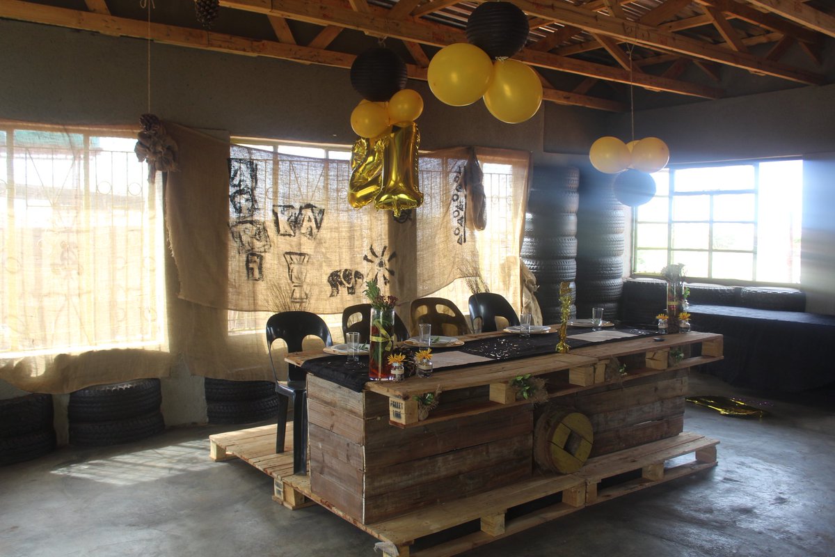 workshopkokasi's tweet photo. Our space is ideal for hosting #Celebrations 
Bookings at hello@theworkshopkokasi.co.za https://t.co/DEop7WeAqX